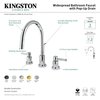 Kingston Brass KS8928DL 8" Widespread Bathroom Faucet, Brushed Nickel KS8928DL